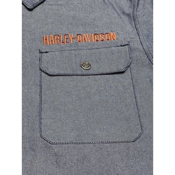Harley-Davidson Men's Operative Riding Shirt Jacket - Peacoat - Picture 4 of 12